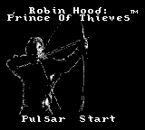 Robin Hood - Prince of Thieves (Spain) Title Screen